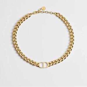 Dior chain choker 300 gold